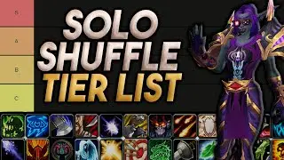 DRAGONFLIGHT PVP SOLO SHUFFLE TIER LIST | Rank 1 Mage WoW Dragonflight PvP Arena