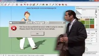 Error SketchUp Travolta