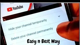 How to Delete YouTube channel 2024 | Delete YouTube channel 2024 | YouTube channel delete 2024