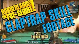 Borderlands The Pre-sequel - Claptrap Skill Footage