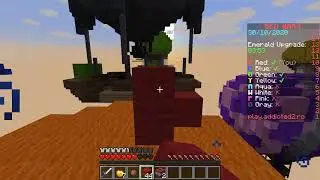 Minecraft BedWars (bat un exploiter/hecker)!!!!!