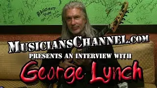 George Lynch Interview Pt 1 MusiciansChannel.com