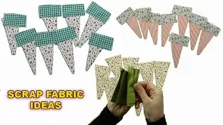 A Recycling Idea You Will Love Using Leftover Fabrics!