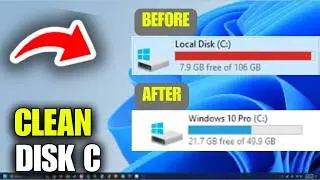 How To Clean Local Disk C Windows 10 | Free Up Space Easily