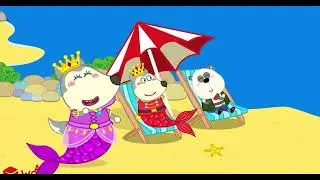 Lovely Lucy 🪁Wolfoo's Fear of Flying   Kids Stories About Wolfoo Family Fun Vacation  Wolfoo Family