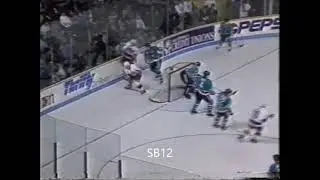Neil Wilkinson hit Teemu Selanne Jan. 12/1993