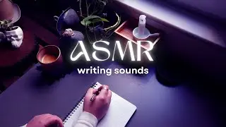 ASMR Writing sounds • Writing with pen • No talking