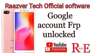 Redmi 6A Google account Frp unlocked