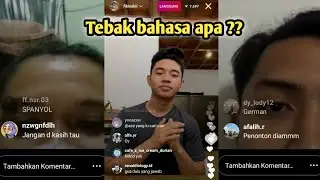 Belajar bahasa bersama Fiki Naki - live ig terbaru