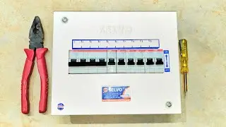 #30 Ten Way MCB Connection | Three Phase MCB Connection | TPM MCB Connection | 10 Way MCB Box Feting