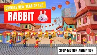 🧧 Chinese New Year 2023 Rabbit Stop-motion 🐰