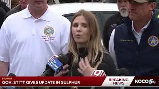 Gov. Stitt Gives Tornado Update