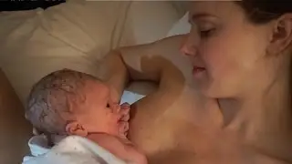 100% NATURAL HOME BIRTH. Welcome baby Milo 🙌🏽🌟👶🏻 🐬💗