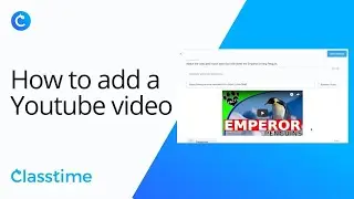 How to add a Youtube video