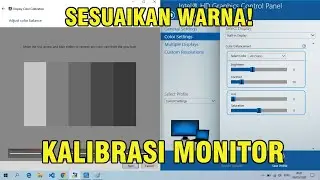Cara mudah melakukan kalibrasi monitor