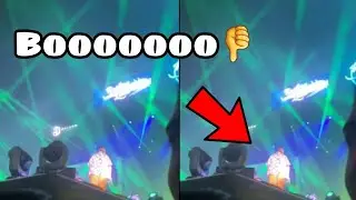 Full Video Of Kid Cudi Being BOOED and Hit By a Bottle on Stage