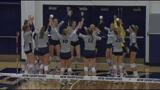 UNH Volleyball vs Bryant Highlights 9.5.17