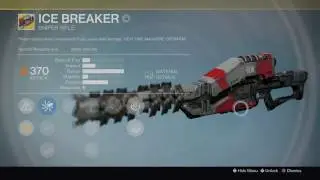 Destiny - Year 3 Icebreaker 2.0 Drop! (Sunrise Nightfall Bounty)