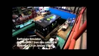 Our new brackets system-Earthquake real simulation