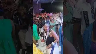 a white wedding turn in to traditional #africandance #african #12_trending