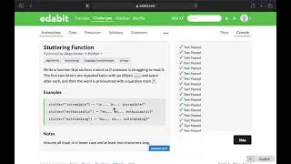 Python Function: Stuttering Function