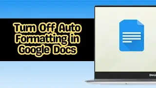 How to Turn Off Auto Formatting in Google Docs