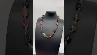 Эксклюзив! Украшение с ТУРМАЛИНОМ #шайдова #jewelry #украшения #турмалин #бусы