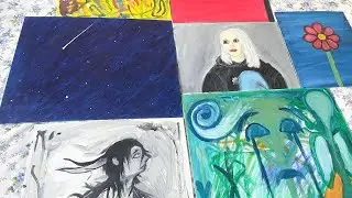 ОБЗОР НА МОИ КАРТИНЫ ч.1