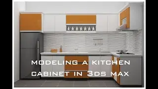 How to modeling a Kitchen in 3ds max