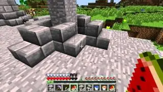 Minecraft Diamonds in the Rough Server, ep 5 - Building for once.