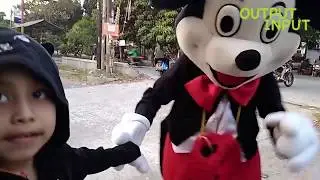 Badut Mickey Mouse - Winnie the Pooh & Doraemon goyang Pokemon