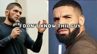 Khabib Doesn't Know Who Is Drake ( 2022 ) #shorts