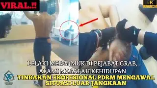 Footage BodyCam | PDRM 'Berunding' dengan lelaki yang meng4muk |