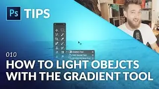 How to Light Objects with the Gradient Tool in Photoshop