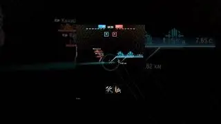 вёрткий линкор оказался #top #crash #shorts #wows #wowsblitz #авианосцы  #топ
