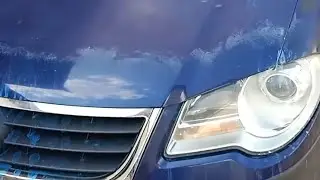 Лак треснул, подготовка ЛКП под покраску WV Touran 2008 1.9tdi