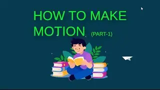 How To Make Motion LEAF Toturials- Part-1