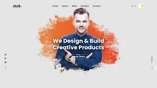 Complete Responsive Portfolio Website Design Using HTML CSS and JAVASCRIPT