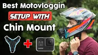 Moto Vlogging Helmet Setup | Making The Best Moto Vlogging Setup With GO PRO HERO 8 | Motovlog Setup
