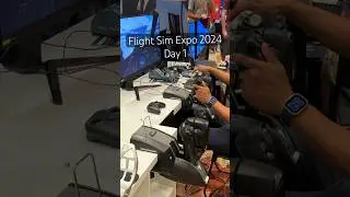 Flight Sim Expo 2024 - the biggest Flight Simulation conference. Day 1 highlight