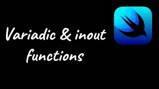 Variadic & inout function swift