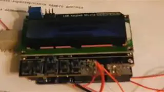 Использование LCD 1602 с кнопками и Ардуино уно как управляющий вторым ардуино.