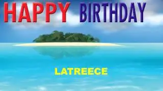 Latreece   Card Tarjeta - Happy Birthday