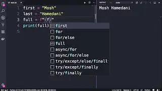 Python #18 - Formatted Strings [By Mosh Hamedani]