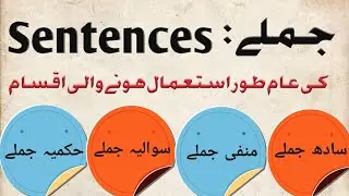 The Three Kinds Of Sentences That Are Generally Use In English |PNII Sentences| Ss02
