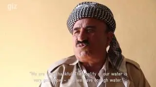 Engagement für sauberes Wasser, Stabilisierung der Trinkwasser- und Sanitärversorgung im Nordirak.