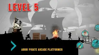 Arrr! Pirate Arcade Platformer Level 5