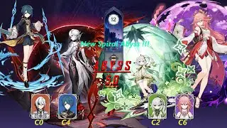 New Spiral Abyss 5.0 ! | DUO | C0 Arlecchino VAPE & C6 Yae Aggravate ft C2 Nahida | Genshin Impact