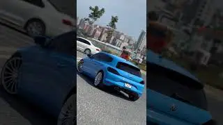 Volkswagen Scirocco Yarış Mavisi kaplama #politech #kaplama #plastidip