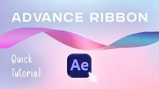 Advanced Ribbon & Fabric Animation in After Effects – Smooth & Realistic Motion!